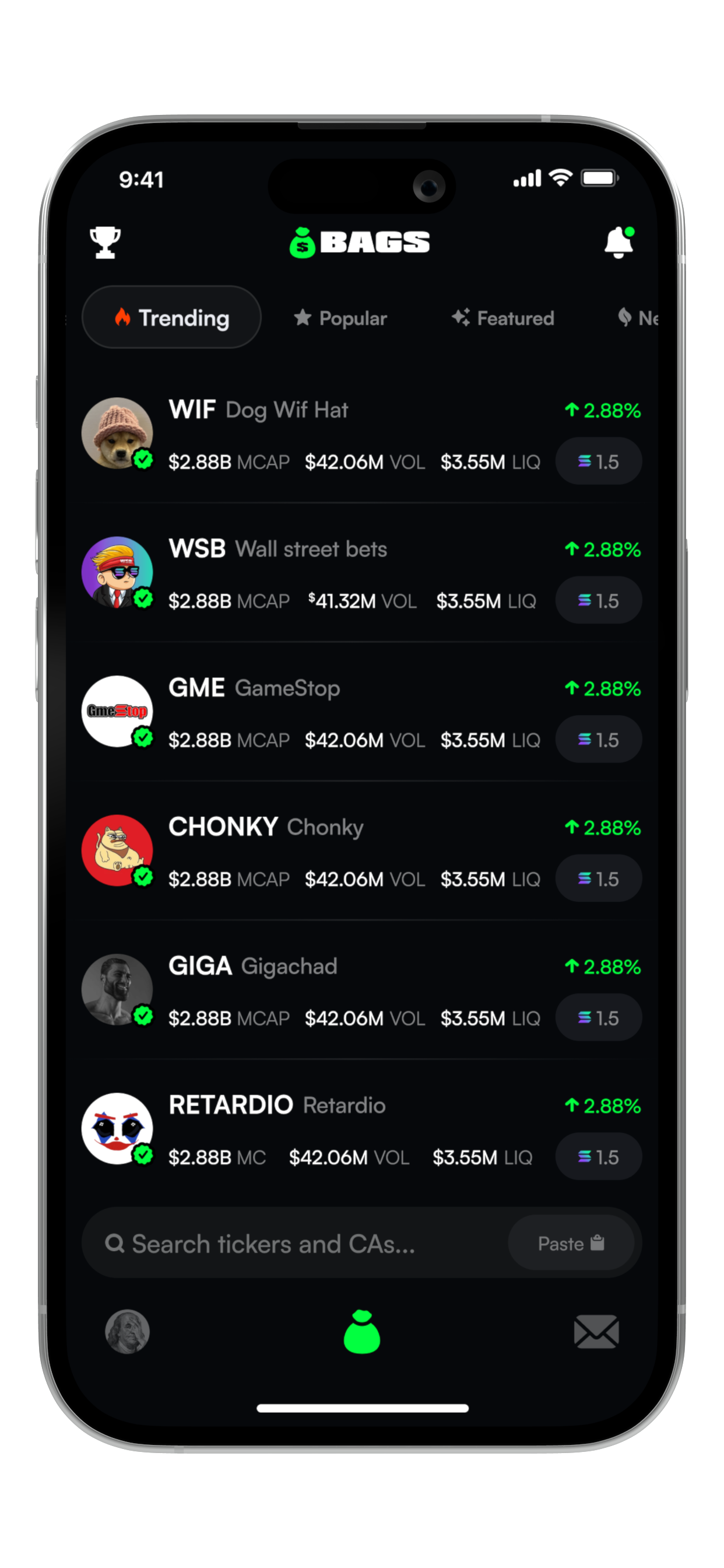 Trending Coins